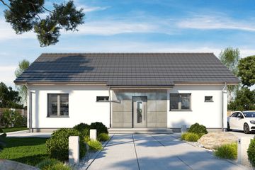  Projekt domu Nina 2A 37 strop monolityczny (WRR1087) - projekt domu parterowego - Zdjęcie 3