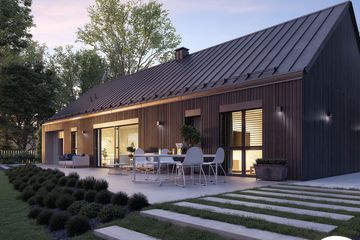  Projekt domu Jemioła 5 (BSA2284) - projekt domu parterowego - Zdjęcie 2