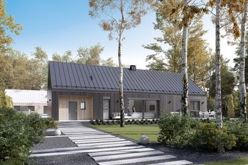  Projekt domu Jemioła 5 (BSA2284) - projekt domu parterowego - Zdjęcie 6