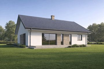  Projekt domu TK83 (WBE1001) - projekt domu parterowego - Zdjęcie 2