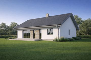  Projekt domu TK83 (WBE1001) - projekt domu parterowego - Zdjęcie 4