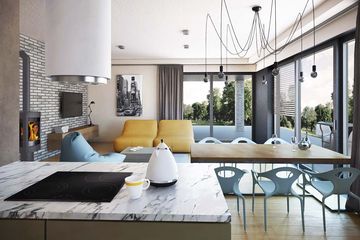  Projekt domu Studio 49 (WRN1496) - projekt domu parterowego - Zdjęcie 3