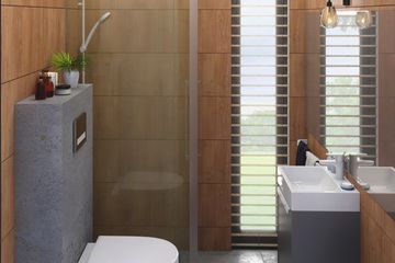  Projekt domu L-302 (SLU1015) - projekt domu parterowego z poddaszem - Zdjęcie 11