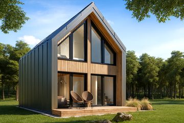  Projekt domu L-302 (SLU1015) - projekt domu parterowego z poddaszem - Zdjęcie 2