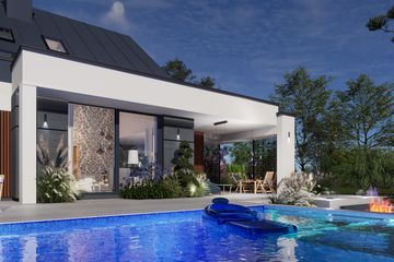  Projekt domu Domidea 97 (WAC1111) - projekt domu parterowego z poddaszem - Zdjęcie 13