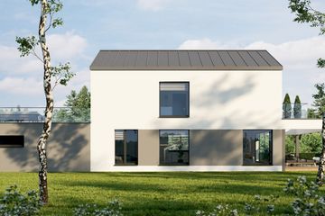  Projekt domu eko Typowy 55 (KKE1054) - projekt domu parterowego z poddaszem - Zdjęcie 4