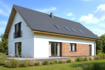  Projekt domu Atral (WOW1029) - projekt domu parterowego z poddaszem - Zdjęcie 2