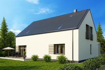  Projekt domu Luna (WOW1034) - projekt domu parterowego z poddaszem - Zdjęcie 2