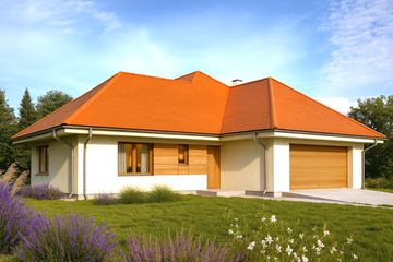  Projekt domu Proxima (WOW1035) - projekt domu parterowego - Zdjęcie 1