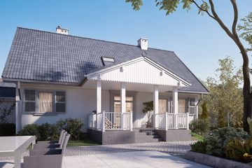  Projekt domu Szpak 2 (BSA2288) - projekt domu parterowego z poddaszem - Zdjęcie 5