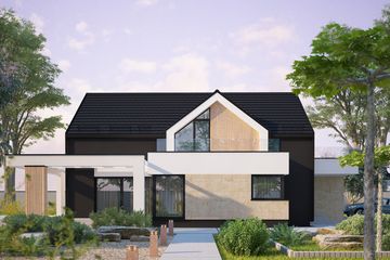  Projekt domu Senimona 8 (KKF1031) - projekt domu parterowego z poddaszem - Zdjęcie 6