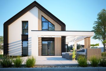  Projekt domu Senimona 8 (KKF1031) - projekt domu parterowego z poddaszem - Zdjęcie 4