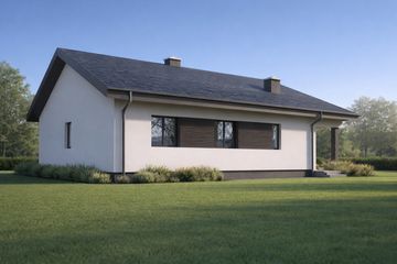  Projekt domu TK82 (WBE1011) - projekt domu parterowego - Zdjęcie 6