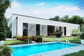  Projekt domu KA143 T (PKT1169) - projekt domu parterowego - Zdjęcie 2