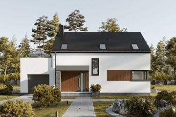  Projekt domu Dingo (1712) (KRD2855) - projekt domu parterowego z poddaszem - Zdjęcie 6