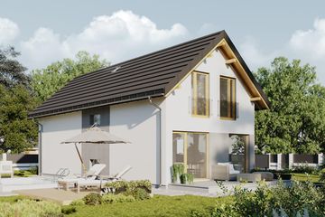  Projekt domu Liana (1710) (KRD2861) - projekt domu parterowego z poddaszem - Zdjęcie 5