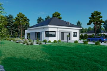  Projekt domu Sej-pro 085 energo (ELW1050) - projekt domu parterowego - Zdjęcie 2