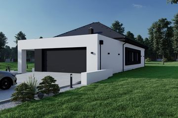  Projekt domu Sej-pro 076 energo (ELW1051) - projekt domu parterowego - Zdjęcie 12