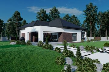  Projekt domu Sej-pro 076 energo (ELW1051) - projekt domu parterowego - Zdjęcie 14