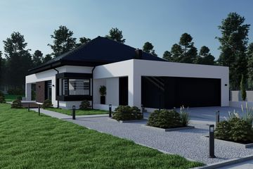  Projekt domu Sej-pro 076 energo (ELW1051) - projekt domu parterowego - Zdjęcie 18