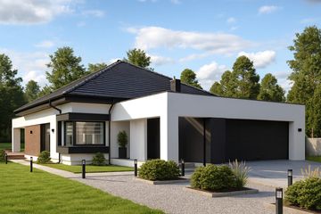  Projekt domu Sej-pro 076 energo (ELW1051) - projekt domu parterowego - Zdjęcie 2