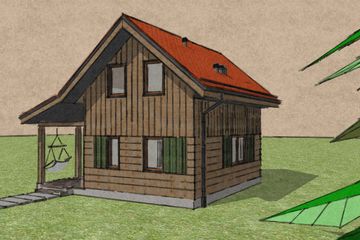  Projekt domu Mini Mini - Kaszuby 2 (GDE1020) - projekt domu parterowego z poddaszem - Zdjęcie 4