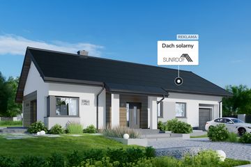  Projekt domu APS 336 wariant 3 + G (LUA1513) - projekt domu parterowego - Zdjęcie 5