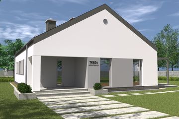  Projekt domu TK82S (WBE1004) - projekt domu parterowego - Zdjęcie 5