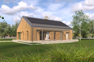  Projekt domu TK102SD (WBE1005) - projekt domu parterowego - Zdjęcie 10