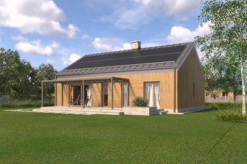  Projekt domu TK102SD (WBE1005) - projekt domu parterowego - Zdjęcie 11