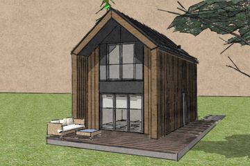  Projekt domu Mini Mini - Stodoła 2 (GDE1021) - projekt domu parterowego z poddaszem - Zdjęcie 2