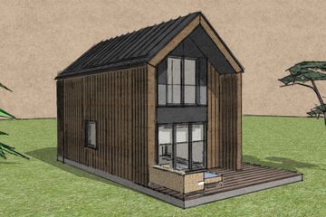  Projekt domu Mini Mini - Stodoła 2 (GDE1021) - projekt domu parterowego z poddaszem - Zdjęcie 3