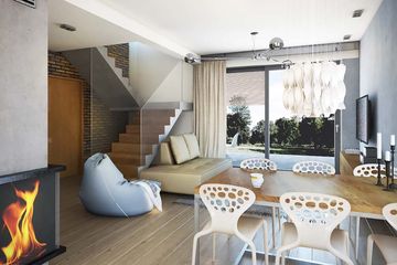  Projekt domu Bodo (WRN1485) - projekt domu parterowego z poddaszem - Zdjęcie 3