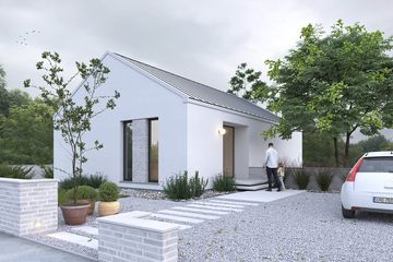  Projekt domu Radosny 1 (WAW1140) - projekt domu parterowego - Zdjęcie 2