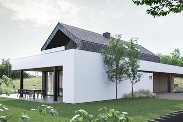  Projekt domu HomeKoncept 91 (KRX1145) - projekt domu parterowego z poddaszem - Zdjęcie 10