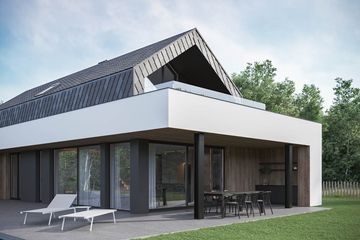  Projekt domu HomeKoncept 91 (KRX1145) - projekt domu parterowego z poddaszem - Zdjęcie 11