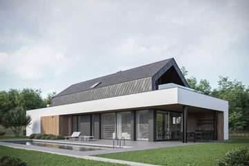  Projekt domu HomeKoncept 91 (KRX1145) - projekt domu parterowego z poddaszem - Zdjęcie 13