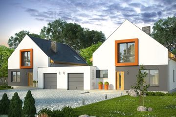 Projekt domu Pionier 3 2L (WRN1480) - projekt domu parterowego z poddaszem - Zdjęcie 2