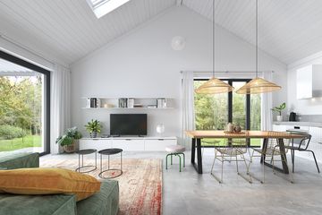  Projekt domu Radosny 4 (WAW1143) - projekt domu parterowego - Zdjęcie 3