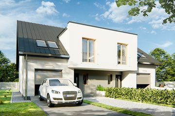  Projekt domu Merida a - dwulokalowy l+ll (WRD3007) - projekt domu parterowego z poddaszem - Zdjęcie 3