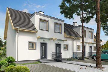  Projekt domu Morski 1 - szereg l+s+s+p (WRD3009) - projekt domu parterowego z poddaszem - Zdjęcie 2