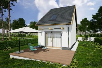  Projekt domu Morski 1 (WRD3010) - projekt domu parterowego z poddaszem - Zdjęcie 2