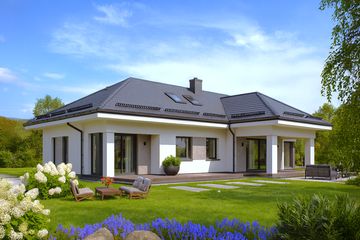  Projekt domu APS 328 (LUA1516) - projekt domu parterowego - Zdjęcie 1