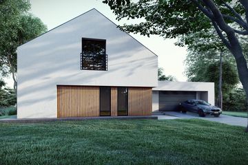  Projekt domu Ronin 3 (SLT1002) - projekt domu parterowego z poddaszem - Zdjęcie 4