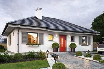  Projekt domu Sensowny 3 B (WAH2034) - projekt domu parterowego - Zdjęcie 1