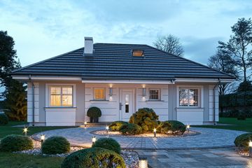  Projekt domu Sensowny 4 (WAH2035) - projekt domu parterowego - Zdjęcie 1