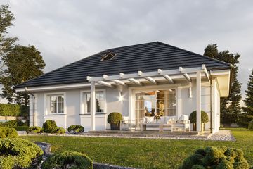  Projekt domu Sensowny 4 (WAH2035) - projekt domu parterowego - Zdjęcie 3