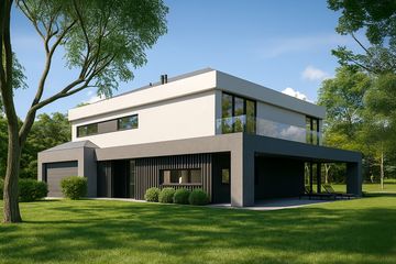  Projekt domu FX-58 (PZB1067) - projekt domu z pełnym piętrem - Zdjęcie 2