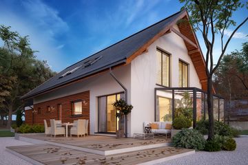  Projekt domu Amarylis 8 (BSA2291) - projekt domu parterowego z poddaszem - Zdjęcie 4