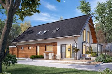  Projekt domu Amarylis 8 (BSA2291) - projekt domu parterowego z poddaszem - Zdjęcie 1